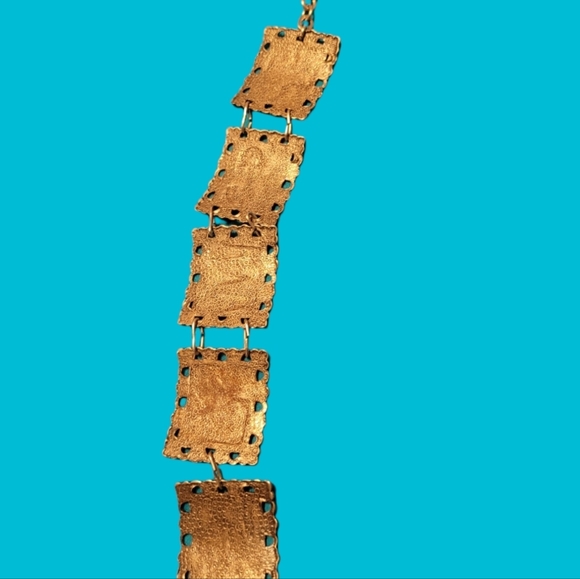 1950s Rome Italy Panel Charm Bracelet Trevi Fountain, St. Peters Square, Colosse - Picture 6 of 6